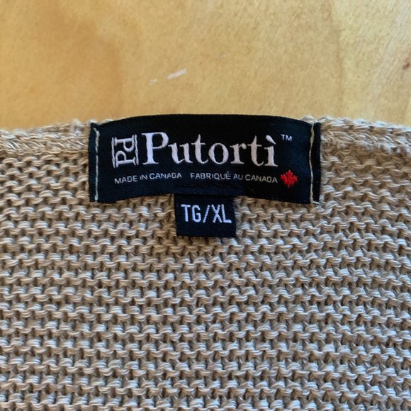 Putorti Single Button Summer Cardigan - Picture 4 of 5